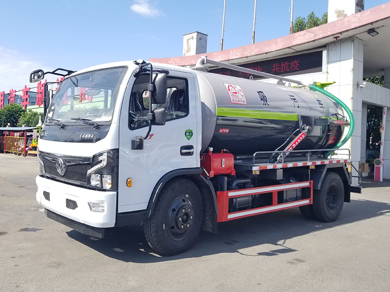 中潔牌XZL5120GXW6型吸污車