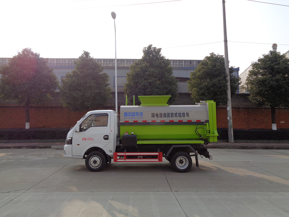 XZL5042ZZZBEV型純電動自裝卸式垃圾車