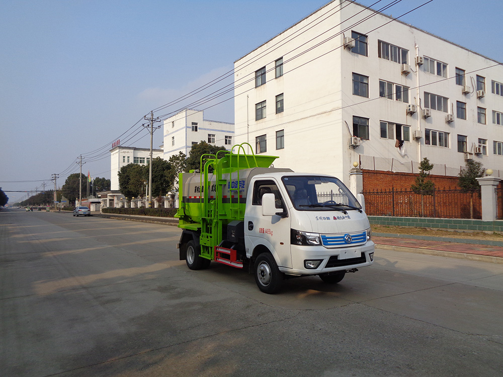 XZL5042ZZZBEV型純電動自裝卸式垃圾車