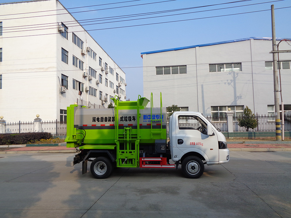 XZL5042ZZZBEV型純電動自裝卸式垃圾車