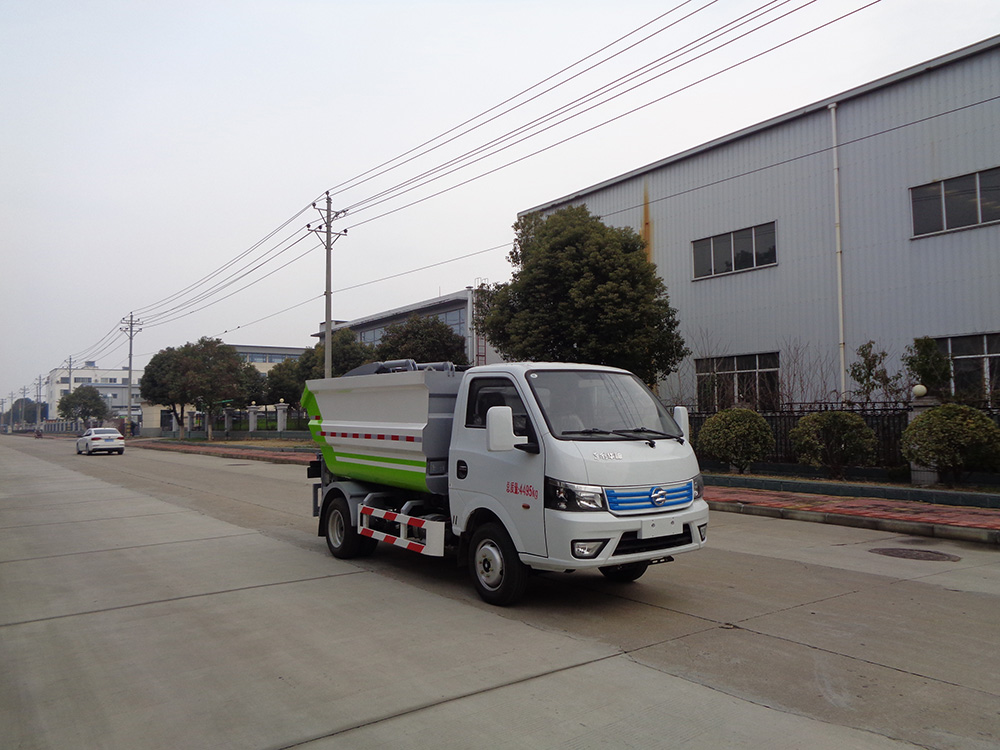 XZL5043ZZZBEV型純電動自裝卸式垃圾車