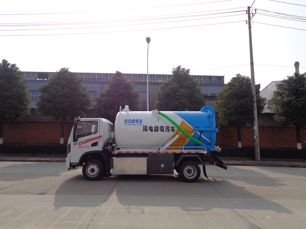 XZL5120GXWBEV型純電動吸污車