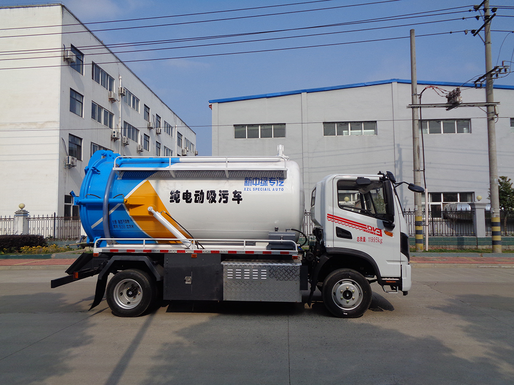 XZL5120GXWBEV型純電動吸污車